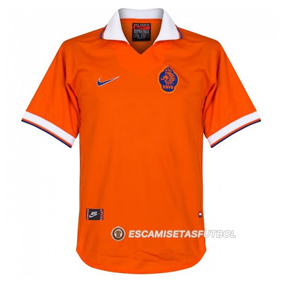 Tailandia Camiseta del Holanda 1ª Retro 97-98 - Haga un click en la imagen para cerrar